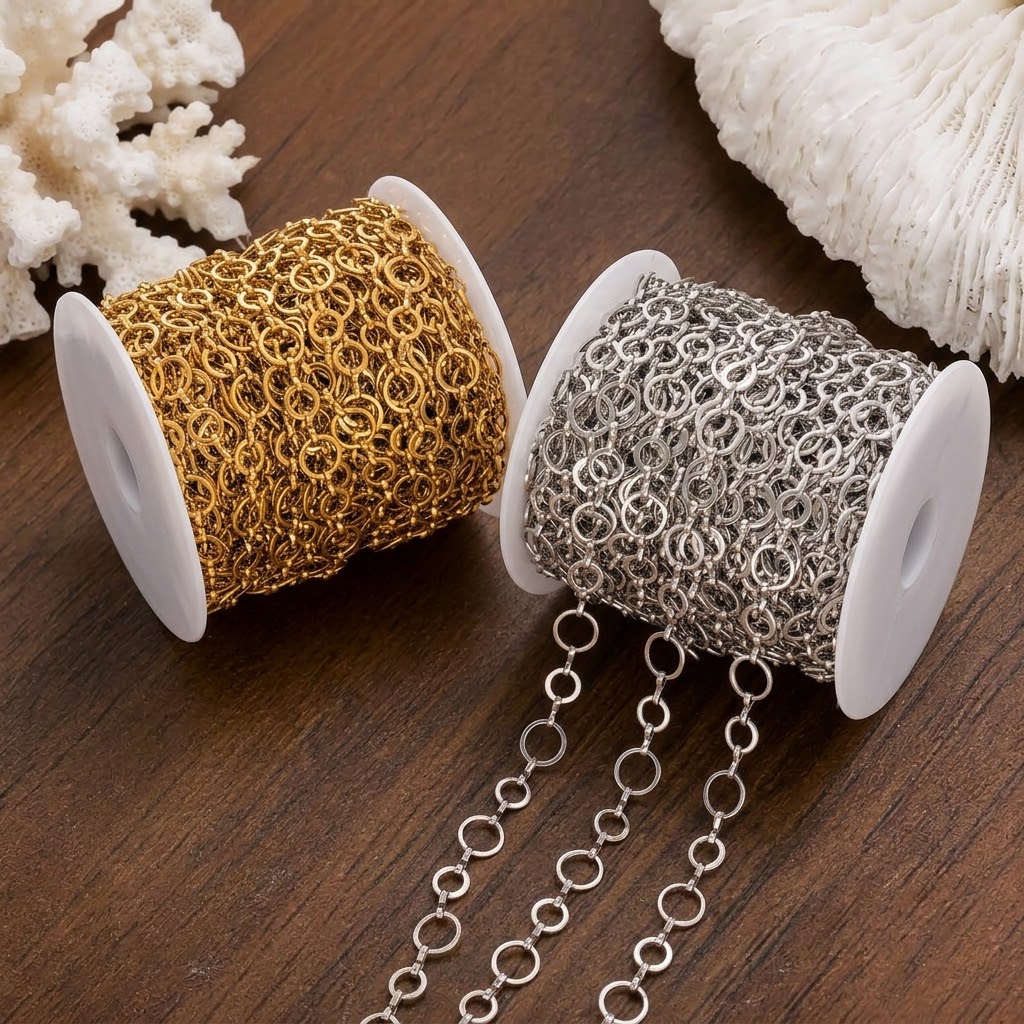 Bracelet Link Remover - 1Meter Stainless Steel Polishing O-Ring Chain