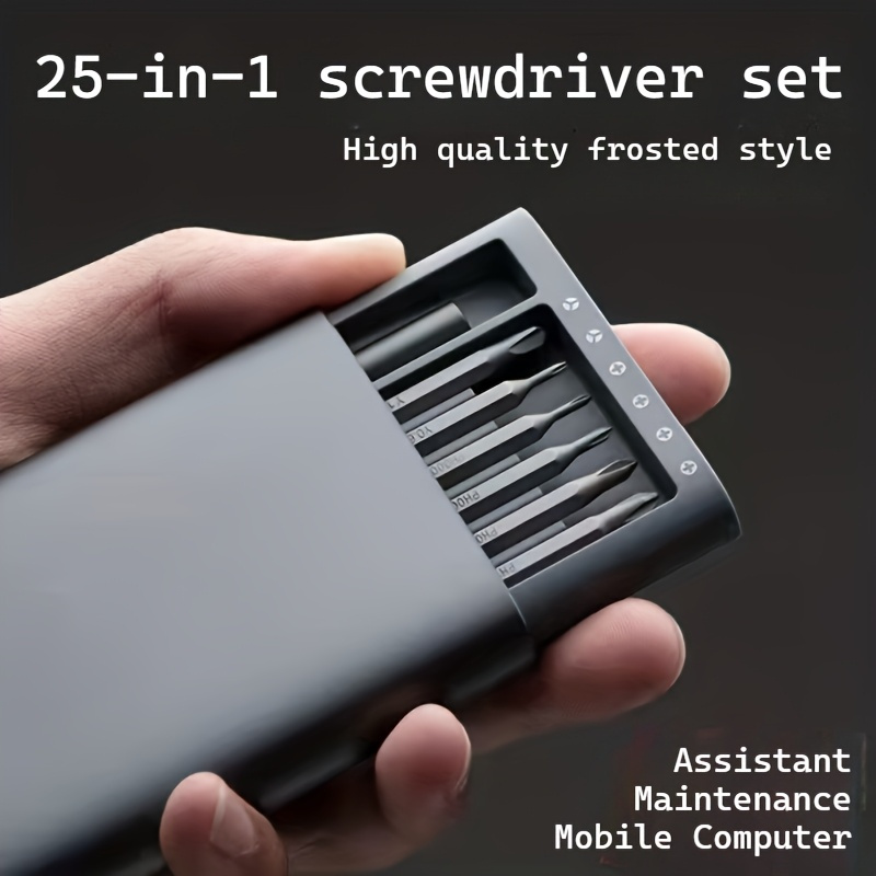 Watchmaker Screwdriver - 25-in-1 Magnetic Precision Screwdriver Set –