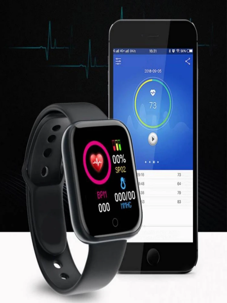 Smartwatch Watches For Girls - Smart Watch For Women Men Wristwatch