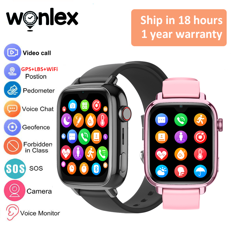 Smartwatch Watches For Boys - Wonlex KT34 Children's Smart Watch 4G