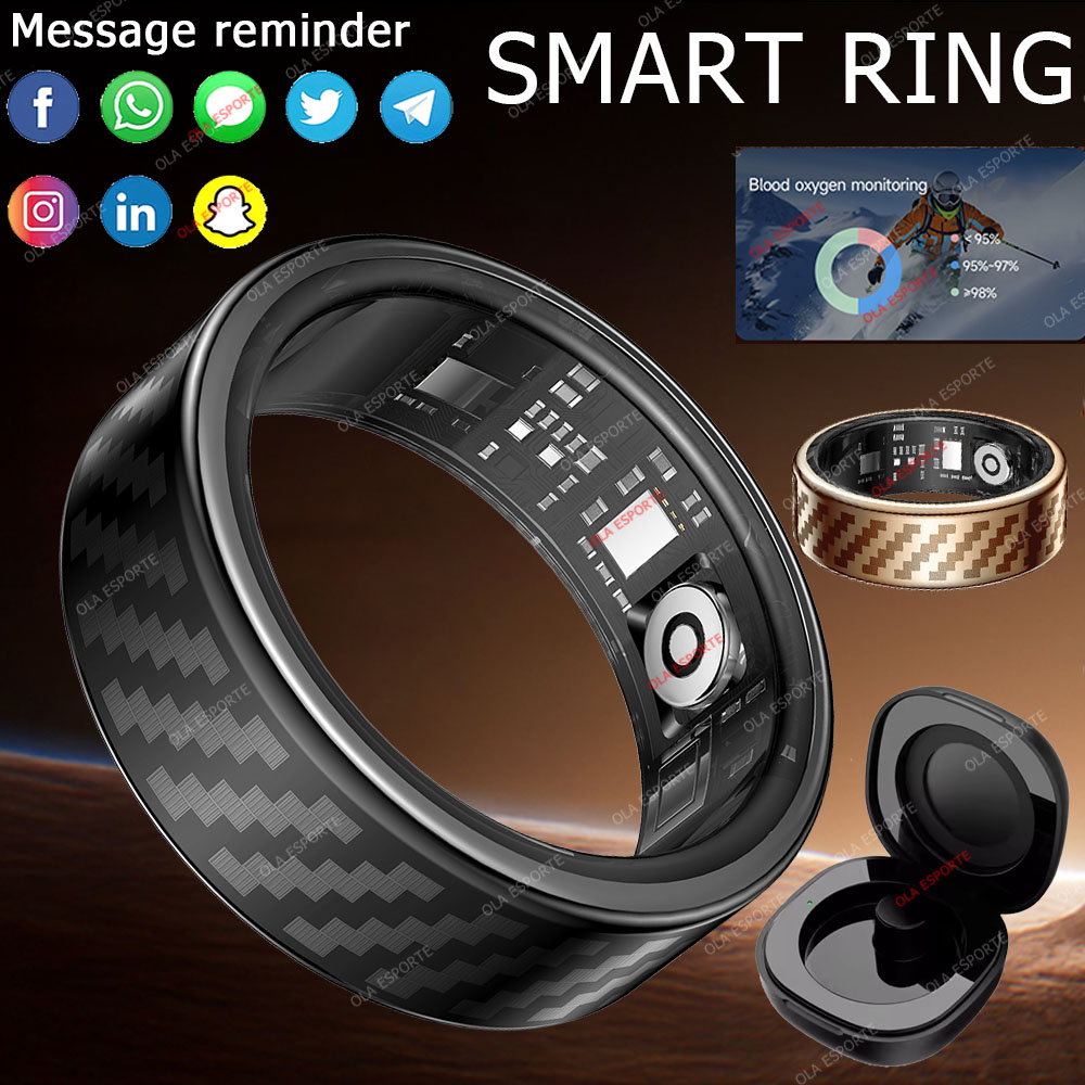 Smartwatch Watches For Girls - Newest Smart Ring Call Message Notification