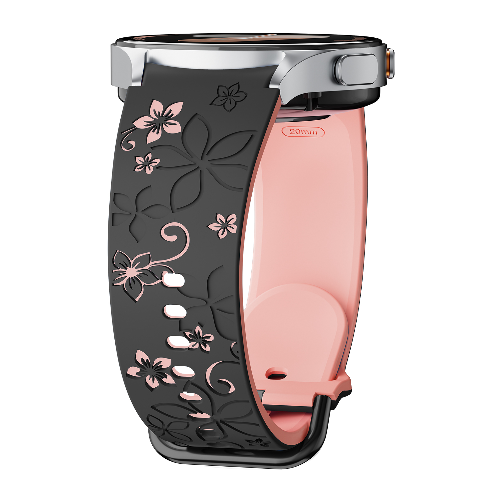 Smartwatch Samsung Watches For Men - Engraved Silicone Band for Samsung Galaxy