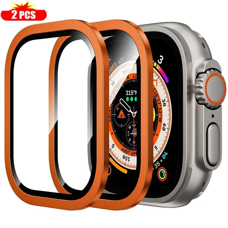 2PCS Titanium Metal Frame for  - đánh giá và giá Smartwatch Watches For Mens