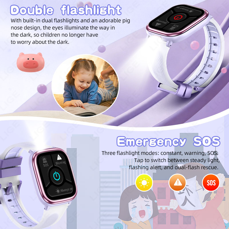 LIGE Children Girls Boys Prese - đánh giá và giá French Connection Watches Smartwatch App