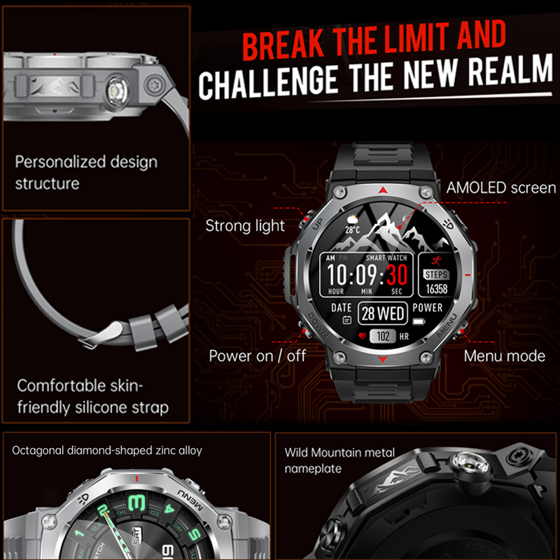 2026 New T-Rex 3 Ultra Outdoor - đánh giá và giá Smartwatch Watches For Men With Gps