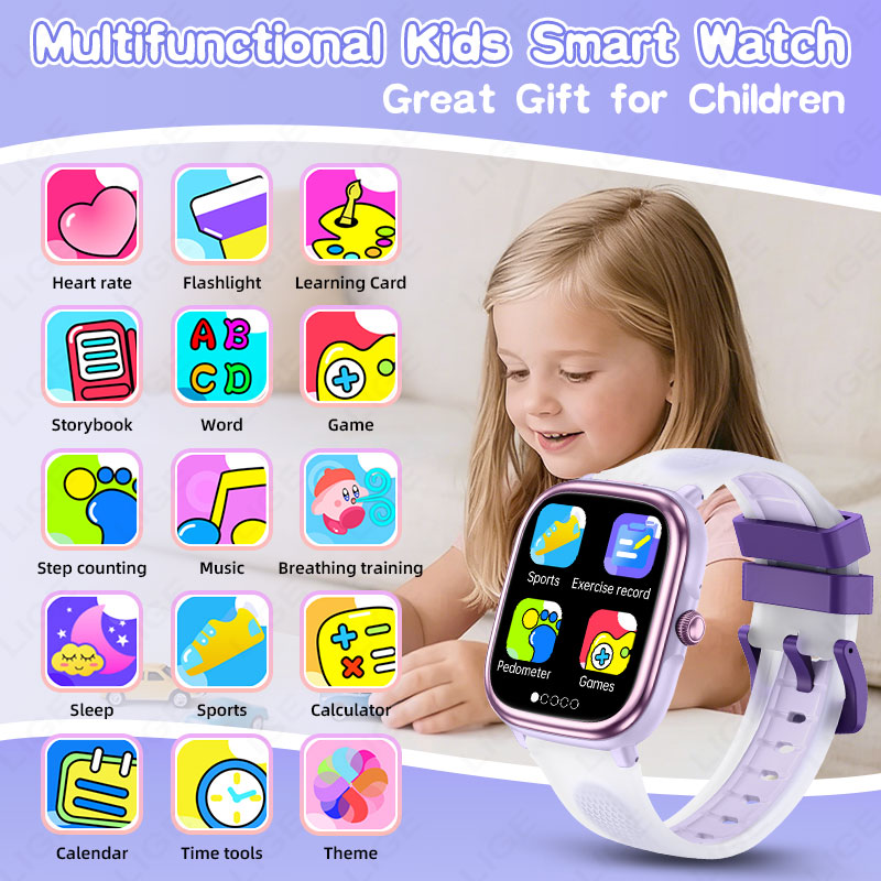 LIGE Kids Smart Watch 1.83inch - đánh giá và giá French Connection Watches Smartwatch App
