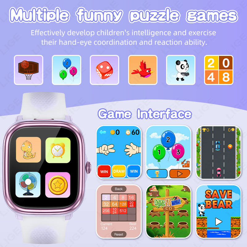 LIGE Kids Smart Watch 1.83inch - đánh giá và giá French Connection Watches Smartwatch App