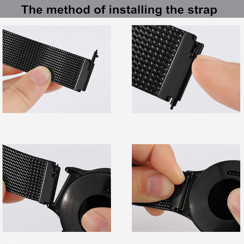 18MM Milanese Loop Strap For F - đánh giá và giá Fossil Watches Smartwatch Gold