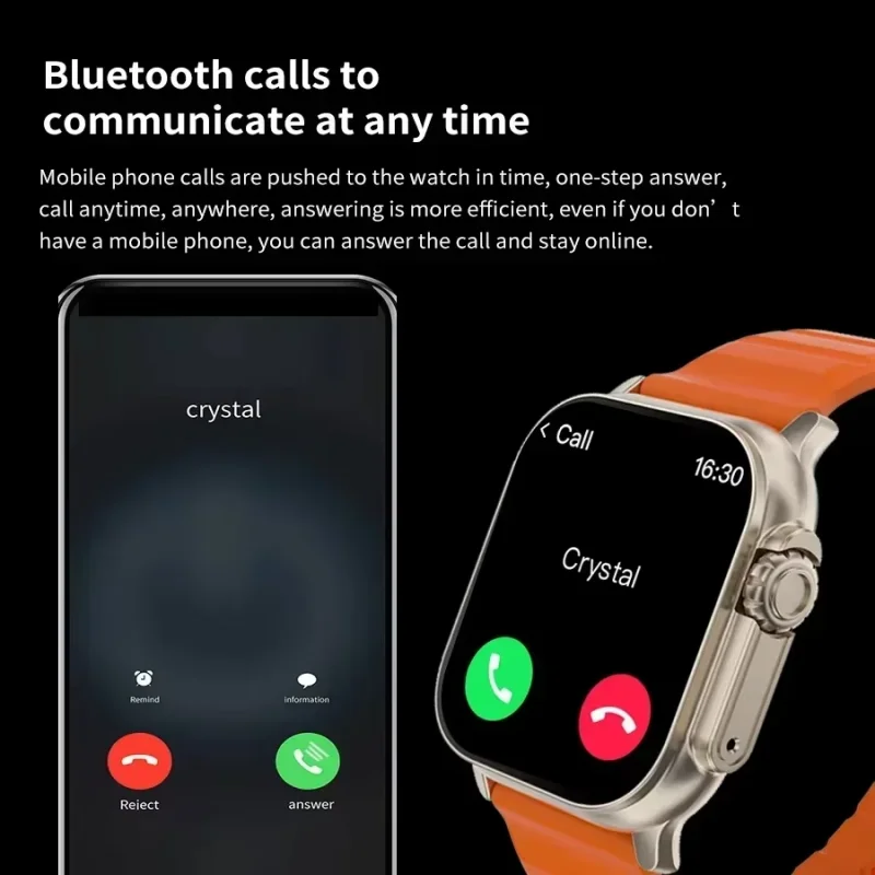 New Watch T10 Ultra Smart Watc - đánh giá và giá Smartwatch Watches For Men With Gps