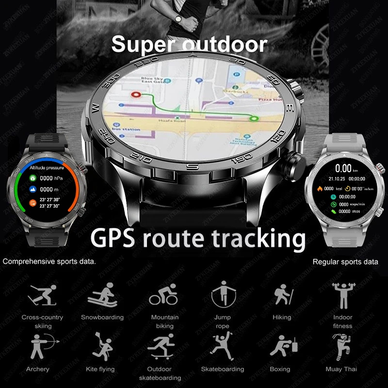 New GPS Track Smart Watch Men  - đánh giá và giá Smartwatch Watches For Men With Gps