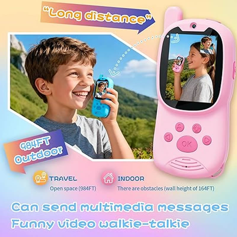 Walkie Talkies Cute 2Pack Rech - đánh giá và giá Smartwatch Watches For Boys