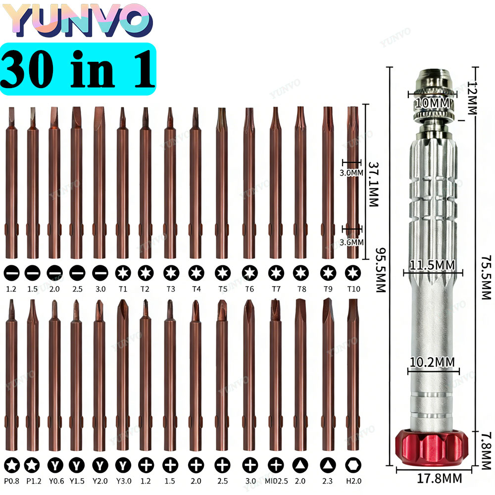 30 in 1 Magnetic Precision Scr - đánh giá và giá Watchmaker Screwdriver