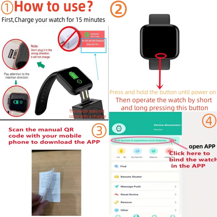 Smart Watch Message Remind Mus - đánh giá và giá Smartwatch Watches For Boys