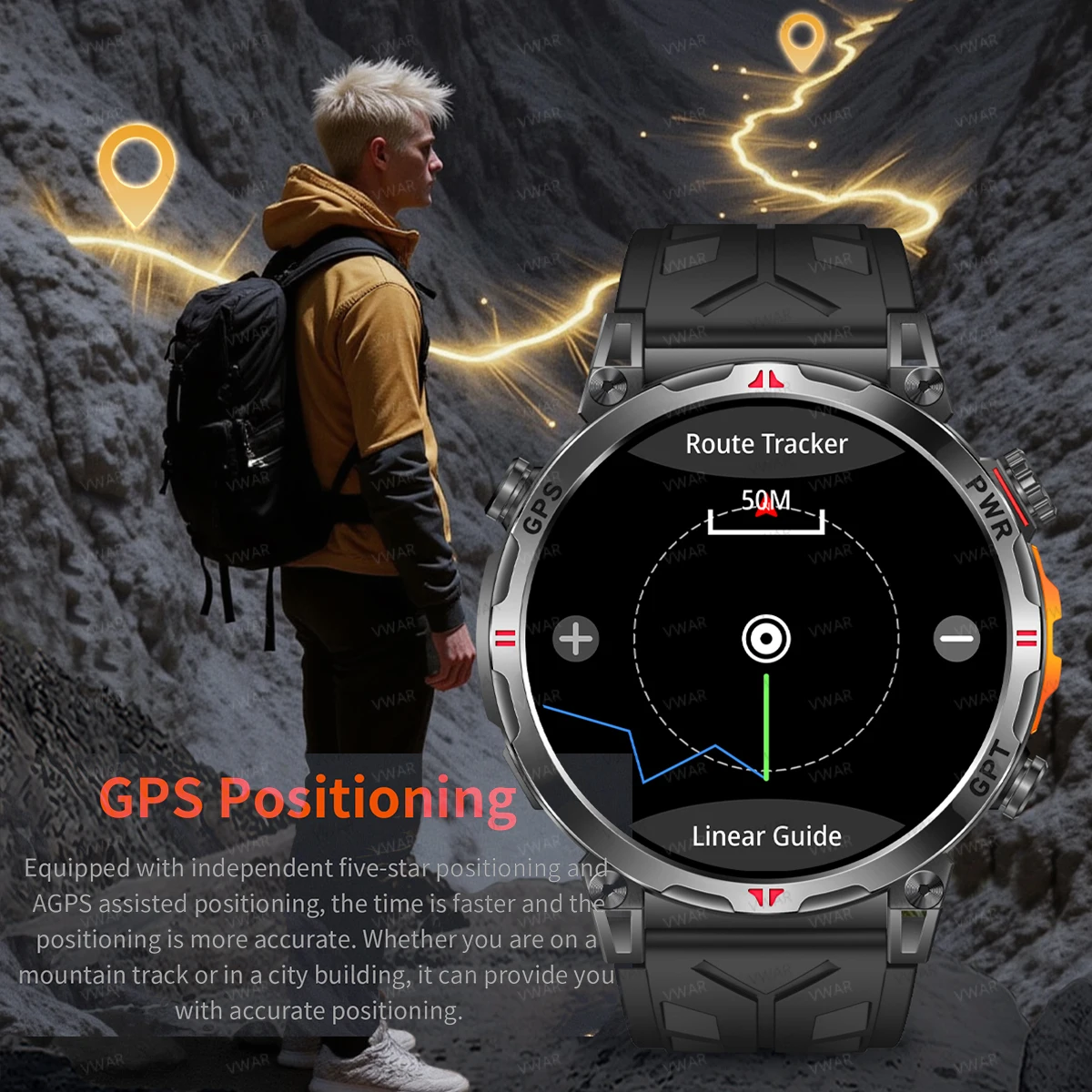 2025 New VWAR Air5 Ultra GPS S - đánh giá và giá Watch Vs Amazfit