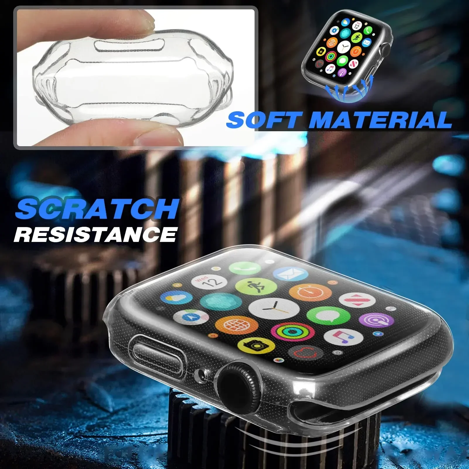 Cover For Apple Watch Case 44m - đánh giá và giá Smartwatch Watches For Girls