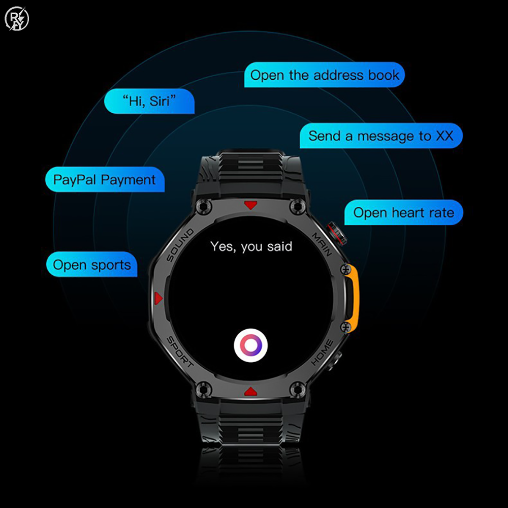 MA31 5ATM Waterproof Smart Wat - đánh giá và giá Smartwatch Rugged Watches For Men