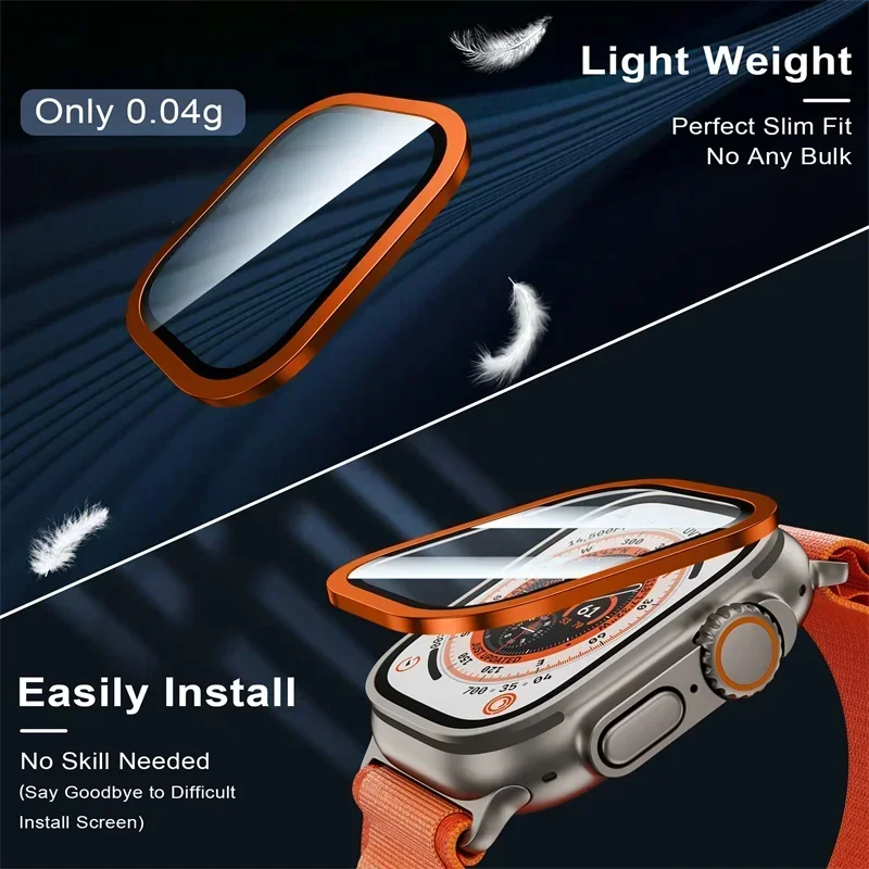2PCS Tempered Glass for Apple  - đánh giá và giá Smartwatch Watches For Mens