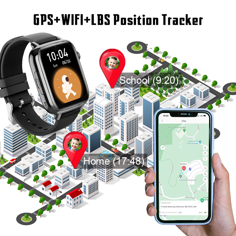 Wonlex KT34 Children's Smart W - đánh giá và giá Smartwatch Watches For Boys