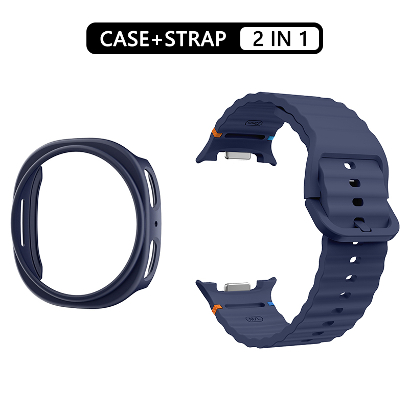 Hollow case+Official Silicone  - đánh giá và giá Smartwatch Samsung Watches For Men