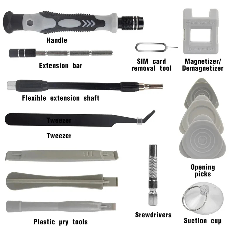 Portable 115in1 Magnetic Screw - đánh giá và giá Watchmaker Screwdriver