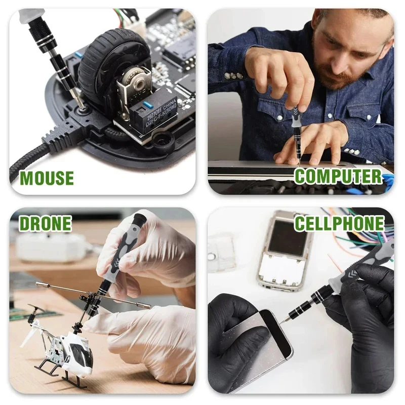Portable 115in1 Magnetic Screw - đánh giá và giá Watchmaker Screwdriver