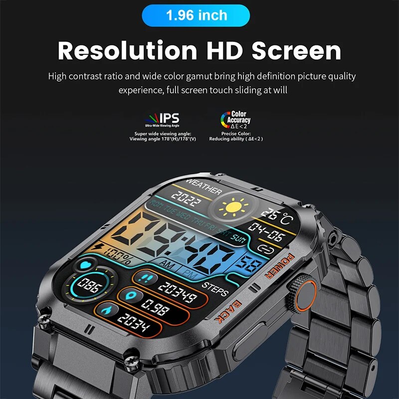 LIGE Outdoor Sports Fitness Sm - đánh giá và giá Smartwatch Watches For Mens