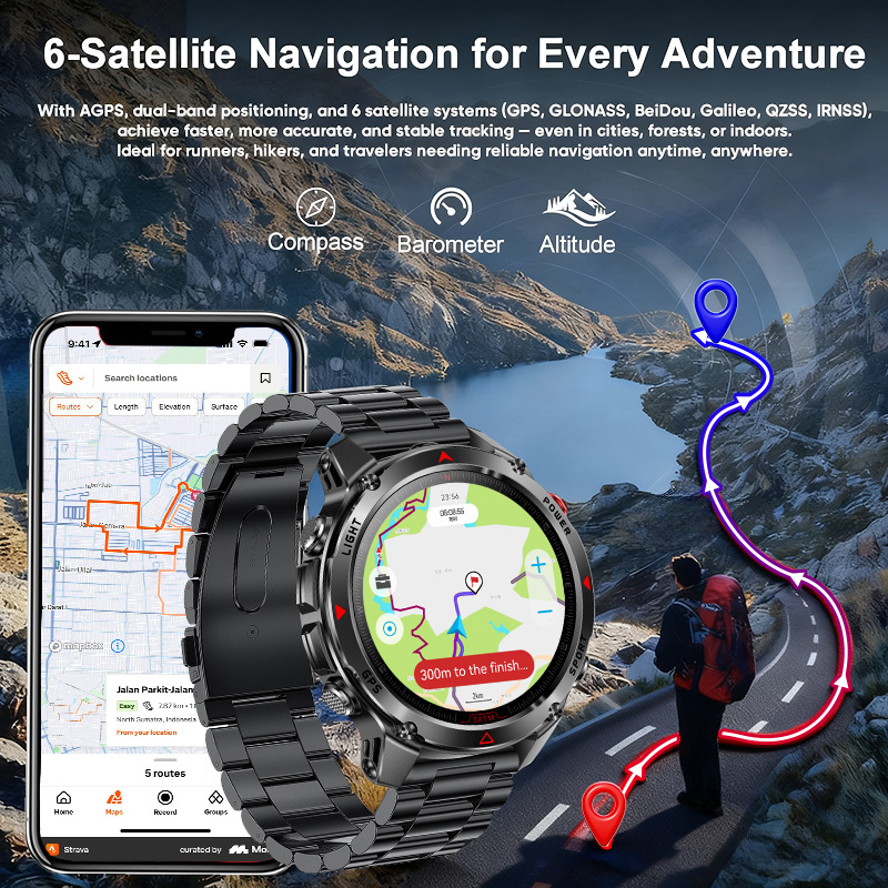 T-Rex 3 Pro Military Grade AGP - đánh giá và giá Smartwatch Watches For Men With Gps