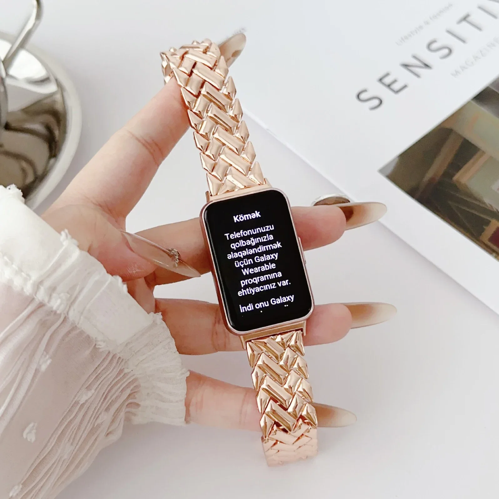 Fit3 Wristband Metal Strap for - đánh giá và giá Watch Smartwatch Android