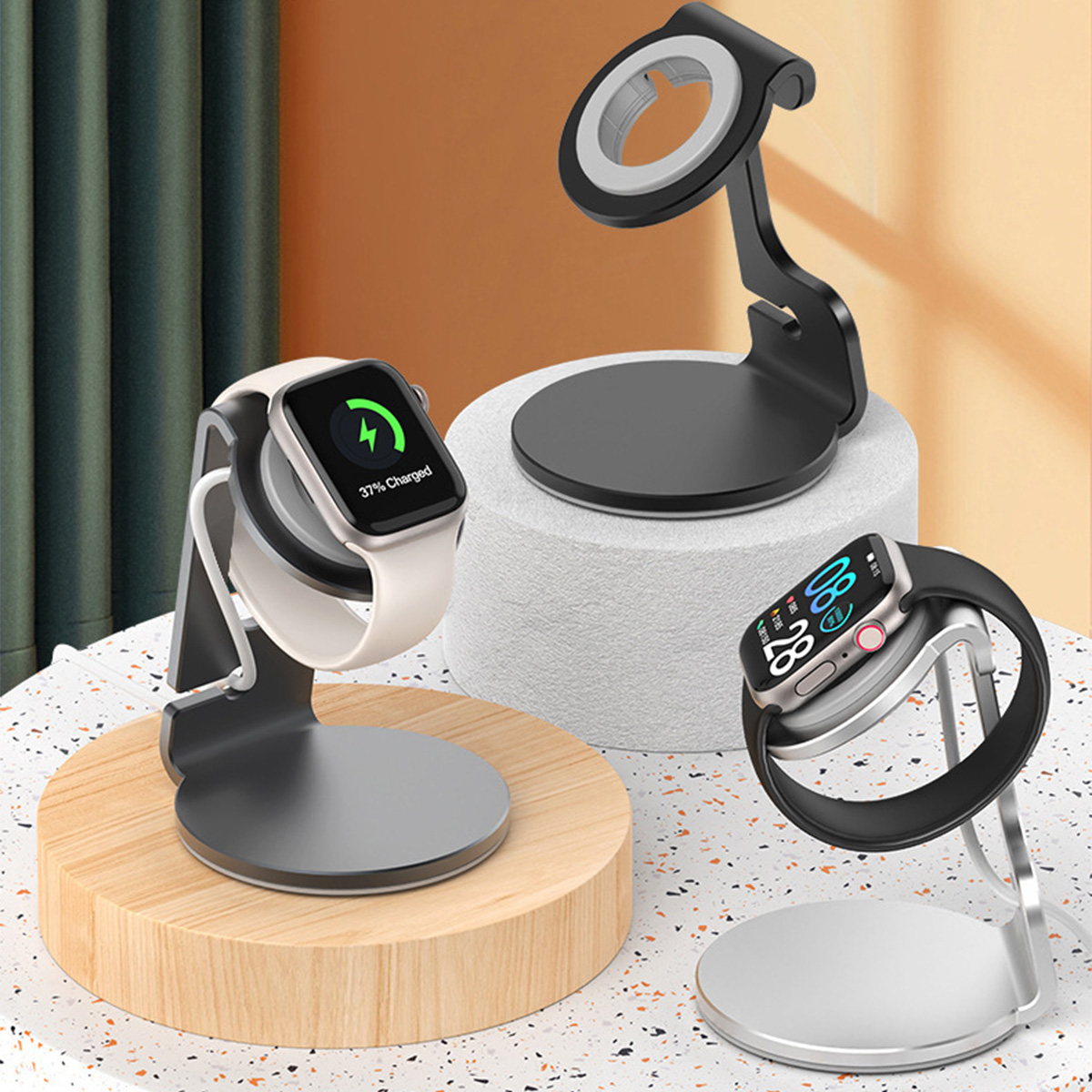 Aluminum Bracket Charger Dock  - đánh giá và giá Watch Charging Dock