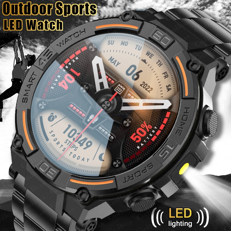 Outdoor Military Rugged Smartw - đánh giá và giá Smartwatch Rugged Watches For Men