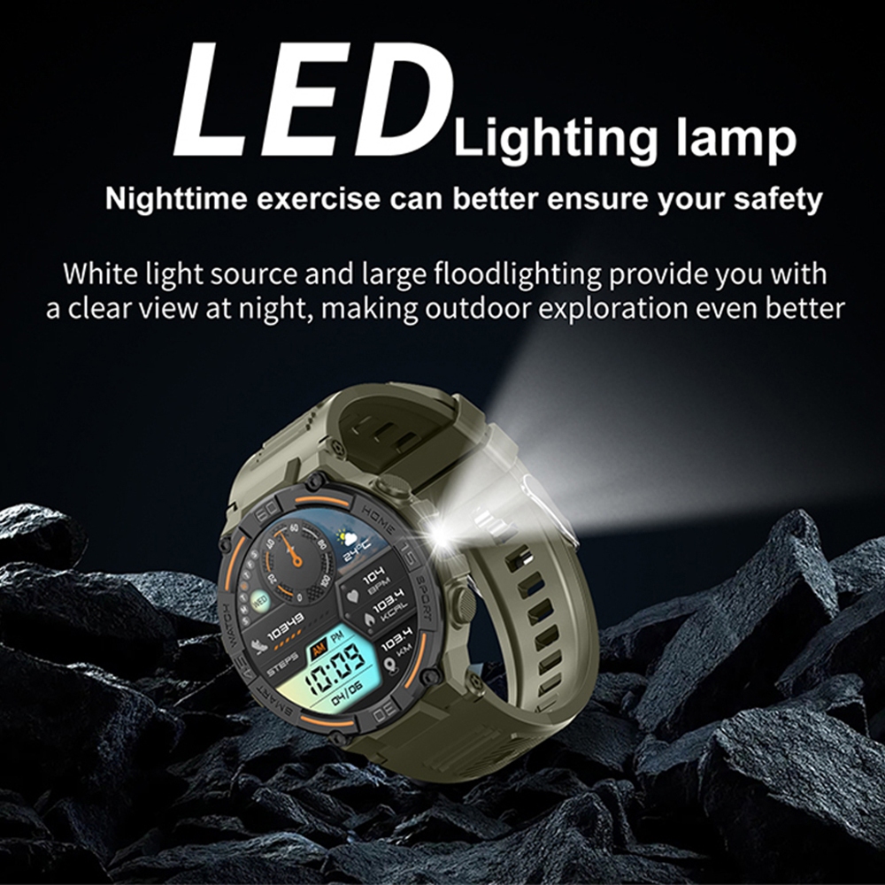 Outdoor Military Rugged Smartw - đánh giá và giá Smartwatch Rugged Watches For Men