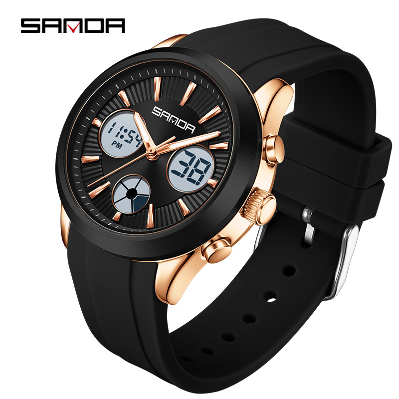 SANDA electronic watch luminou - đánh giá và giá Smartwatch Watches For Girls