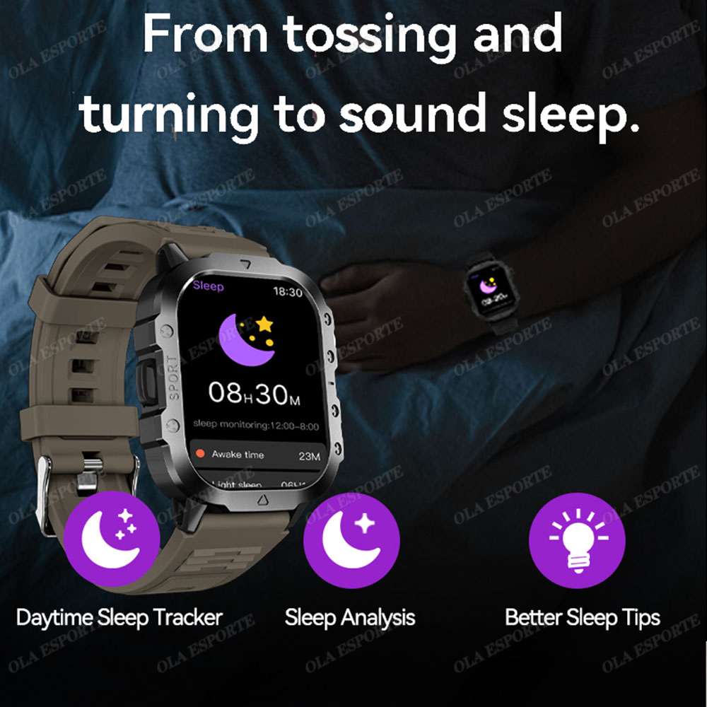 New Rugged Military Flashlight - đánh giá và giá Smartwatch Rugged Watches For Men