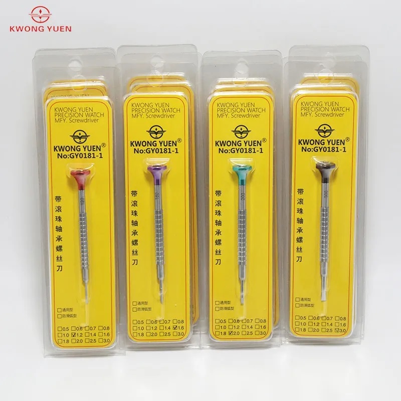 Kwong YUEN Screwdrivers for Wa - đánh giá và giá Watchmaker Screwdriver