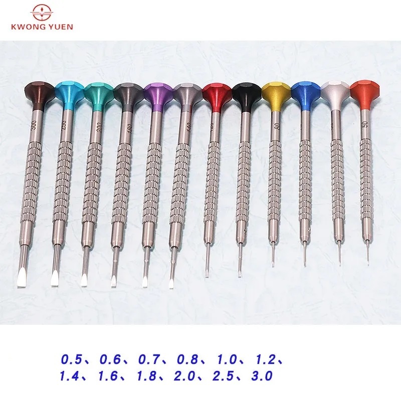 Kwong YUEN Screwdrivers for Wa - đánh giá và giá Watchmaker Screwdriver