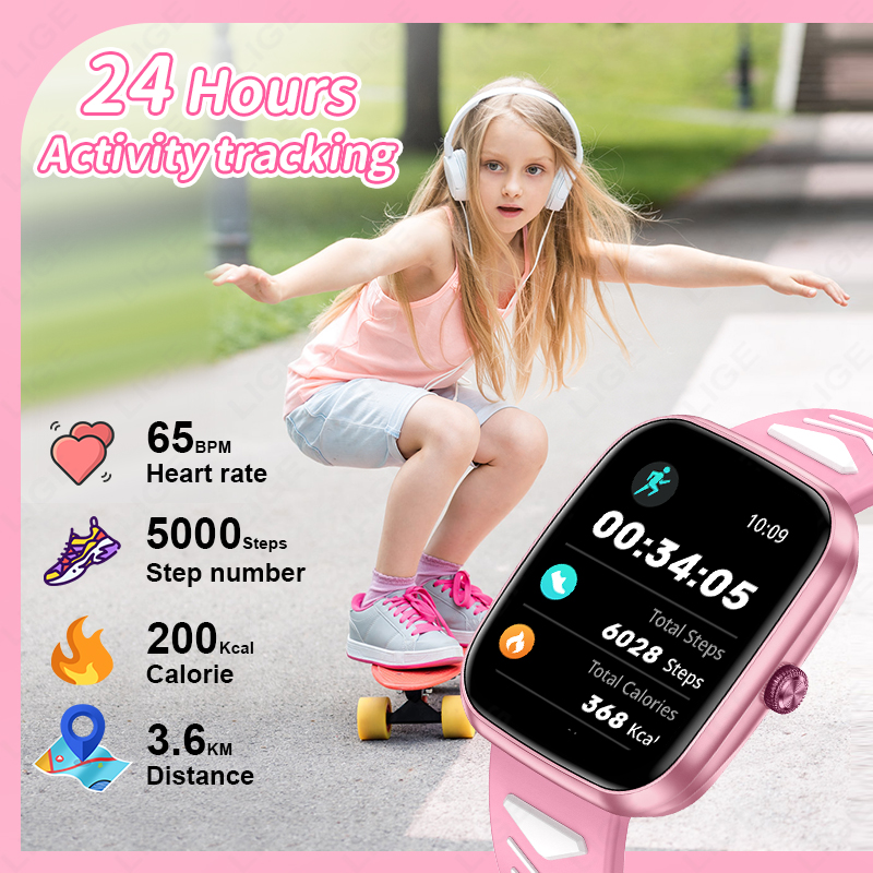 LIGE New 1.75 Inch Bluetooth C - đánh giá và giá Smartwatch Digital Watches For Girls