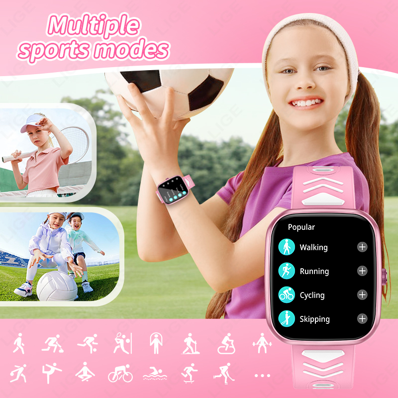 LIGE New 1.75 Inch Bluetooth C - đánh giá và giá Smartwatch Digital Watches For Girls