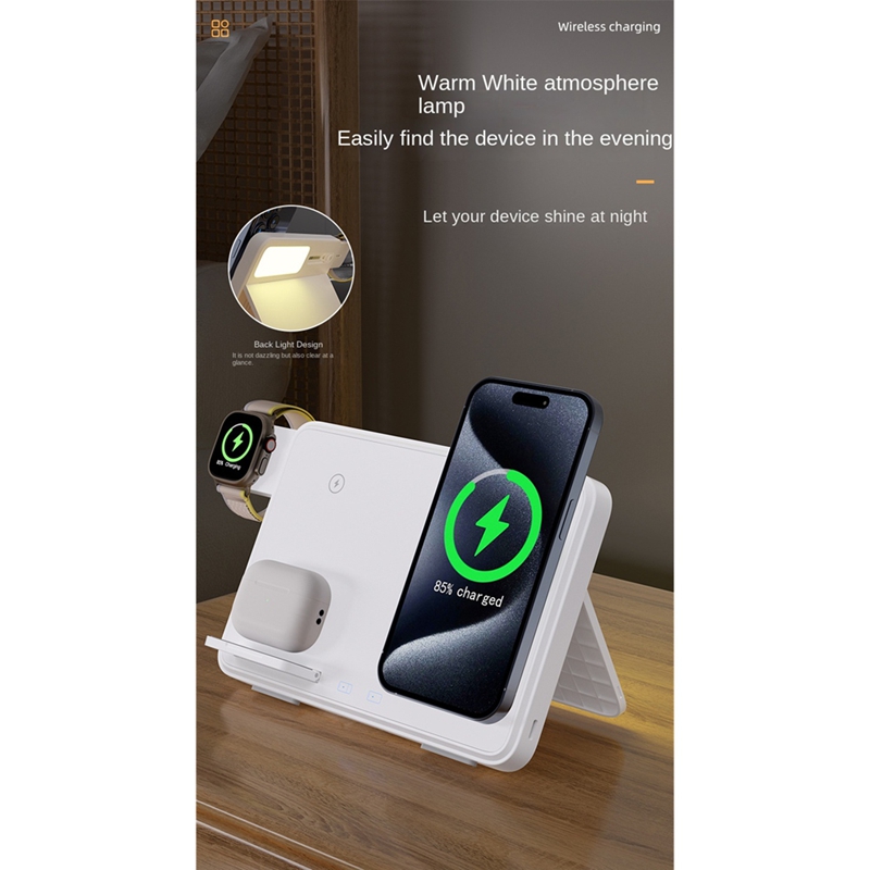 Wireless Charging Dock with LE - đánh giá và giá Watch Charging Dock