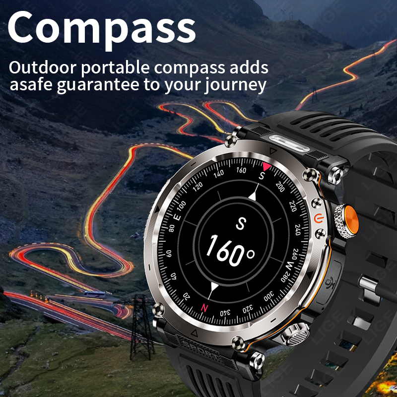New Military Outdoor Smartwatc - đánh giá và giá Smartwatch Watches For Mens