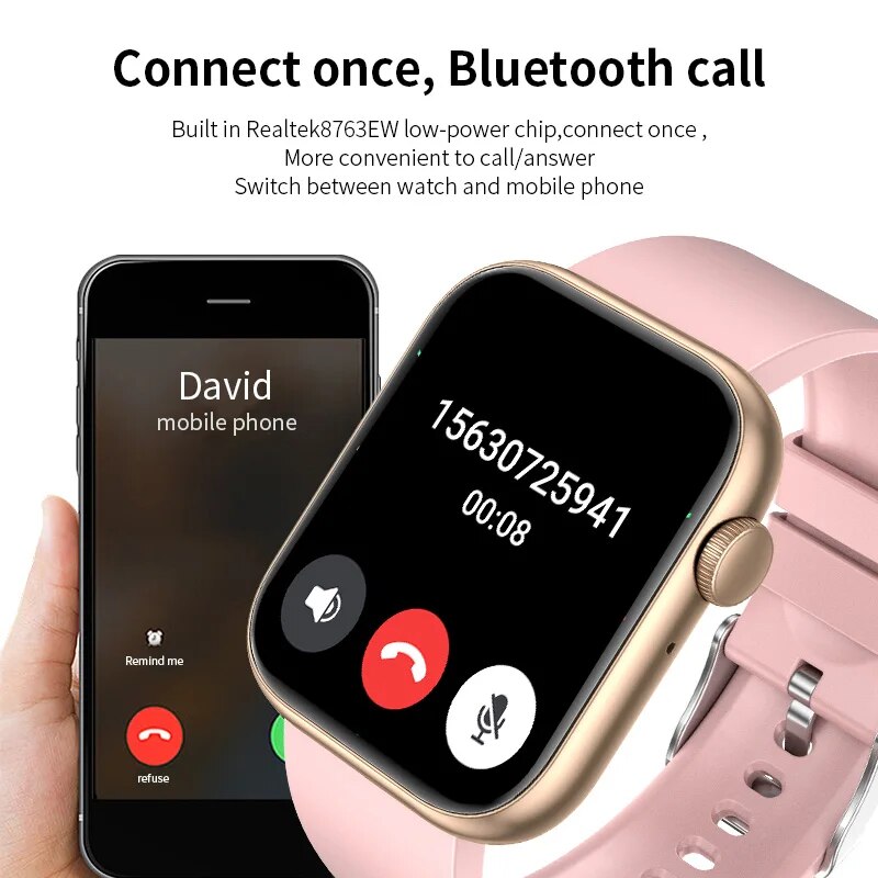 LIGE Bluetooth Call Smartwatch - đánh giá và giá Smartwatch Watches For Mens