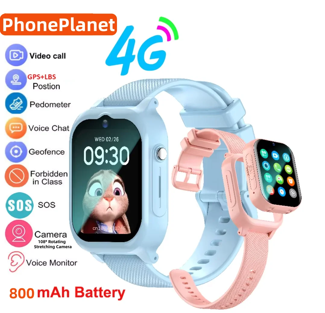 4G Kids Smart Watch with GPS S - đánh giá và giá Smartwatch Watches For Boys