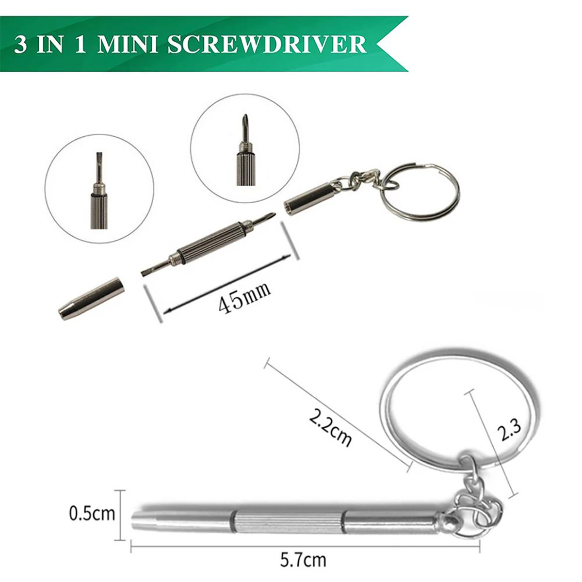 1/2/10pcs Mini 3 in1 Screwdriv - đánh giá và giá Watchmaker Screwdriver
