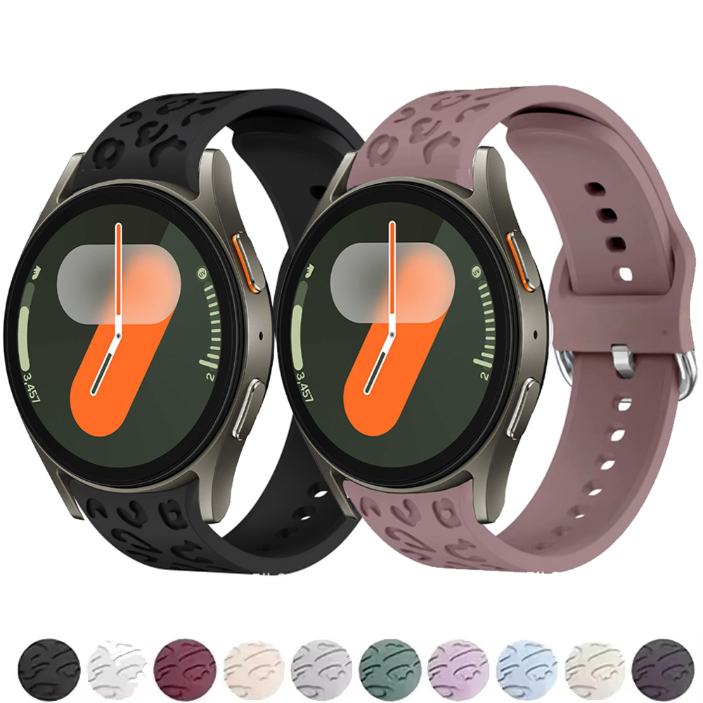 Leopard Engraved No Gaps Band  - đánh giá và giá Smartwatch Samsung Watches For Men
