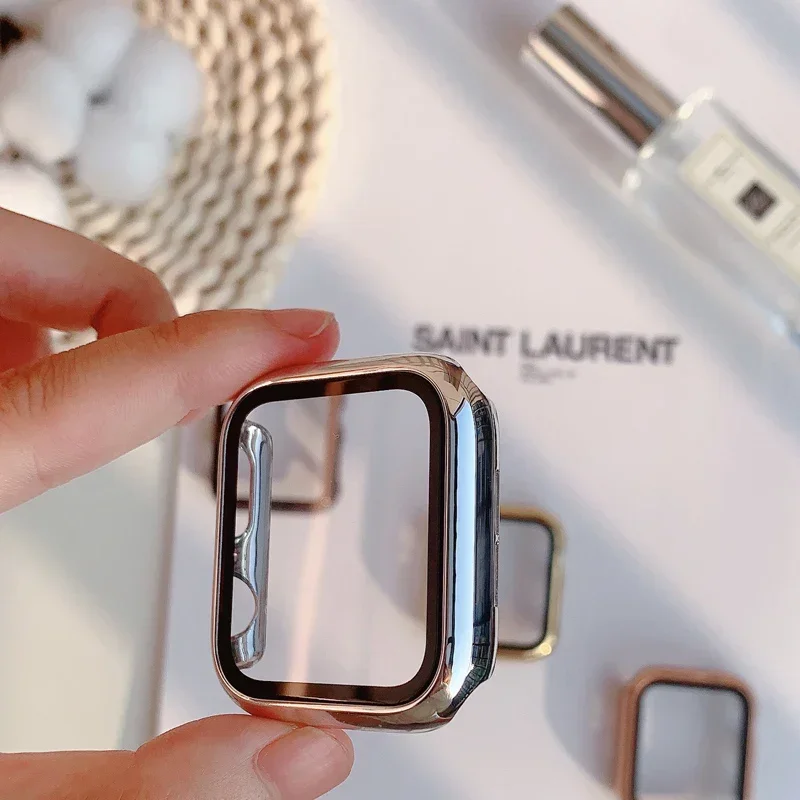 Glass+case For Apple Watch ban - đánh giá và giá Smartwatch Watches For Girls