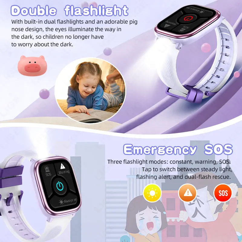 LIGE Smart Watch for Kids Boy  - đánh giá và giá Smartwatch Watches Birthday Gift For Boys