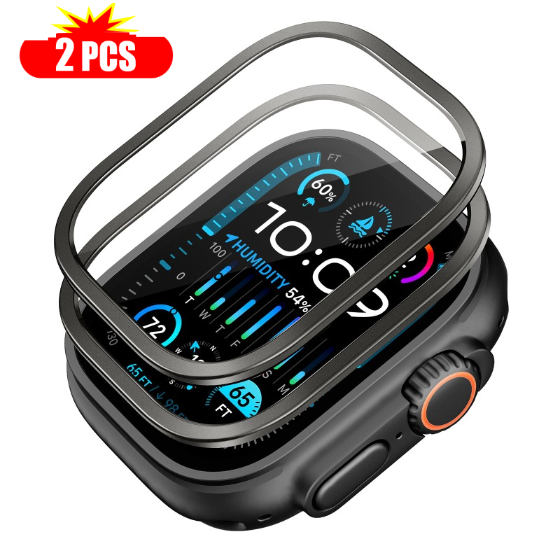 2pcs Tempered Glass for Apple  - đánh giá và giá Smartwatch Watches For Mens