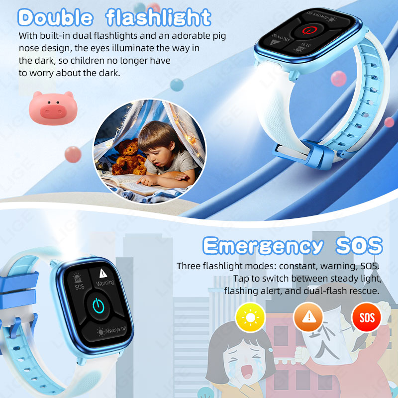 LIGE Kids Girls Boys Present S - đánh giá và giá French Connection Watches Smartwatch App